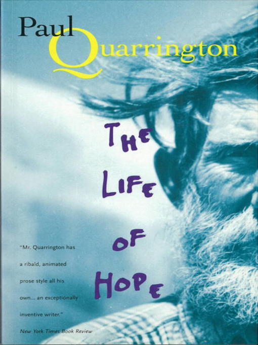 Title details for The Life of Hope by Paul Quarrington - Wait list